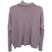 Eileen Fisher Knit 100% Merino Wool Turtleneck Sweater Light Purple size Small