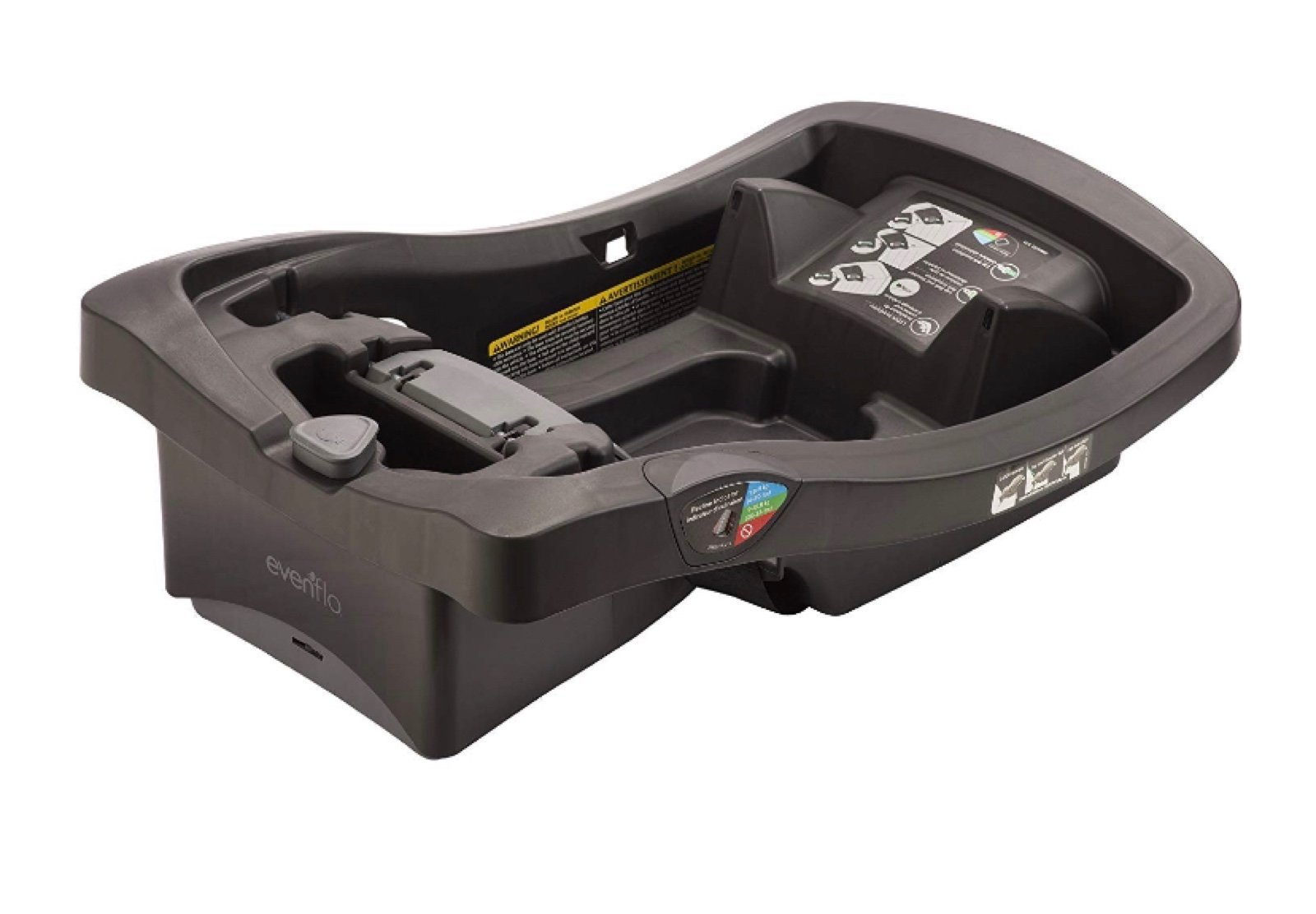 New Evenflo LiteMax DLX 35lbs Infant Car Seat Base, Black