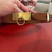 Brand New Michael Kors Leather Dog Collar. Brown.