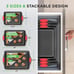 3 PCS Non-Stick Kitchen Oven Baking Pans Deluxe & Stylish Nonstick - NEW!