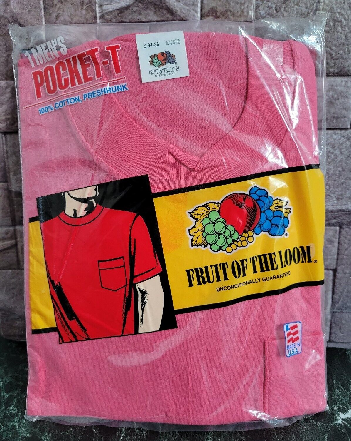 古着Vint Fruit of the loom 90s bar hopping