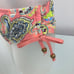 Antonio Melani Scarf Placement Triangle Bikini set Size M NWT