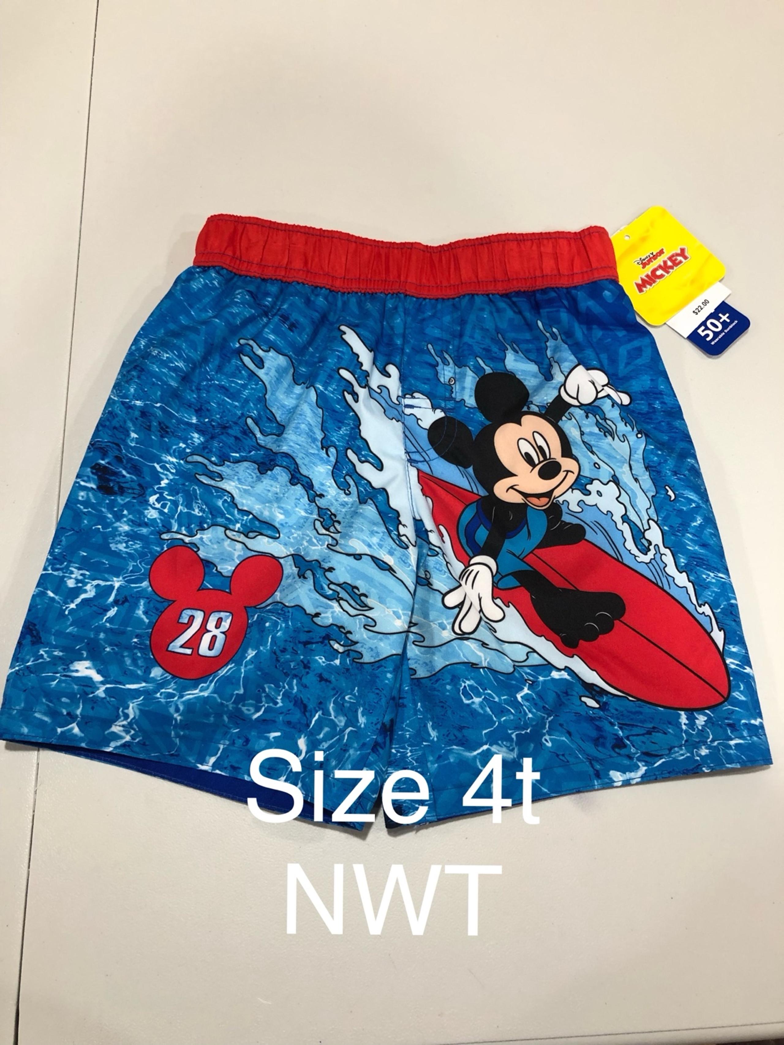 Mickey Mouse Swim size 4t NWT