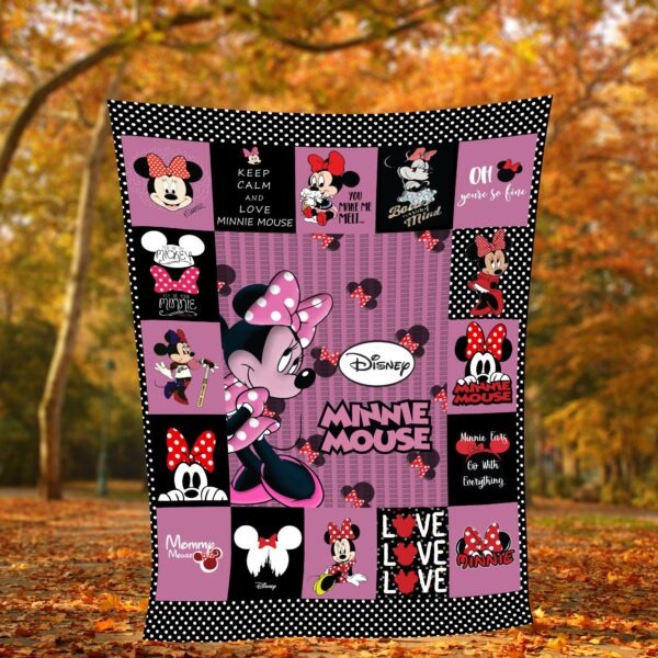 Minnie Mouse Halloween Blanket