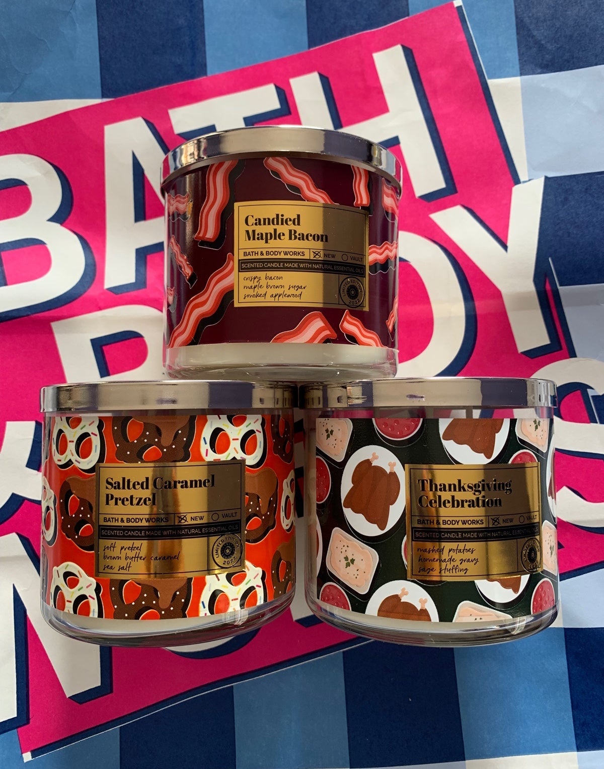 NWT Bath & Body Works 2022 Limited Edition Candle Bundle