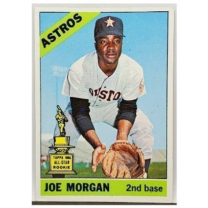 VINTAGE JOE MORGAN ROOKIE CUP 1966 TOPPS