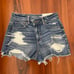 American Eagle Mom shorts crossover