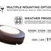 Outdoor path light 6 pack 40ft