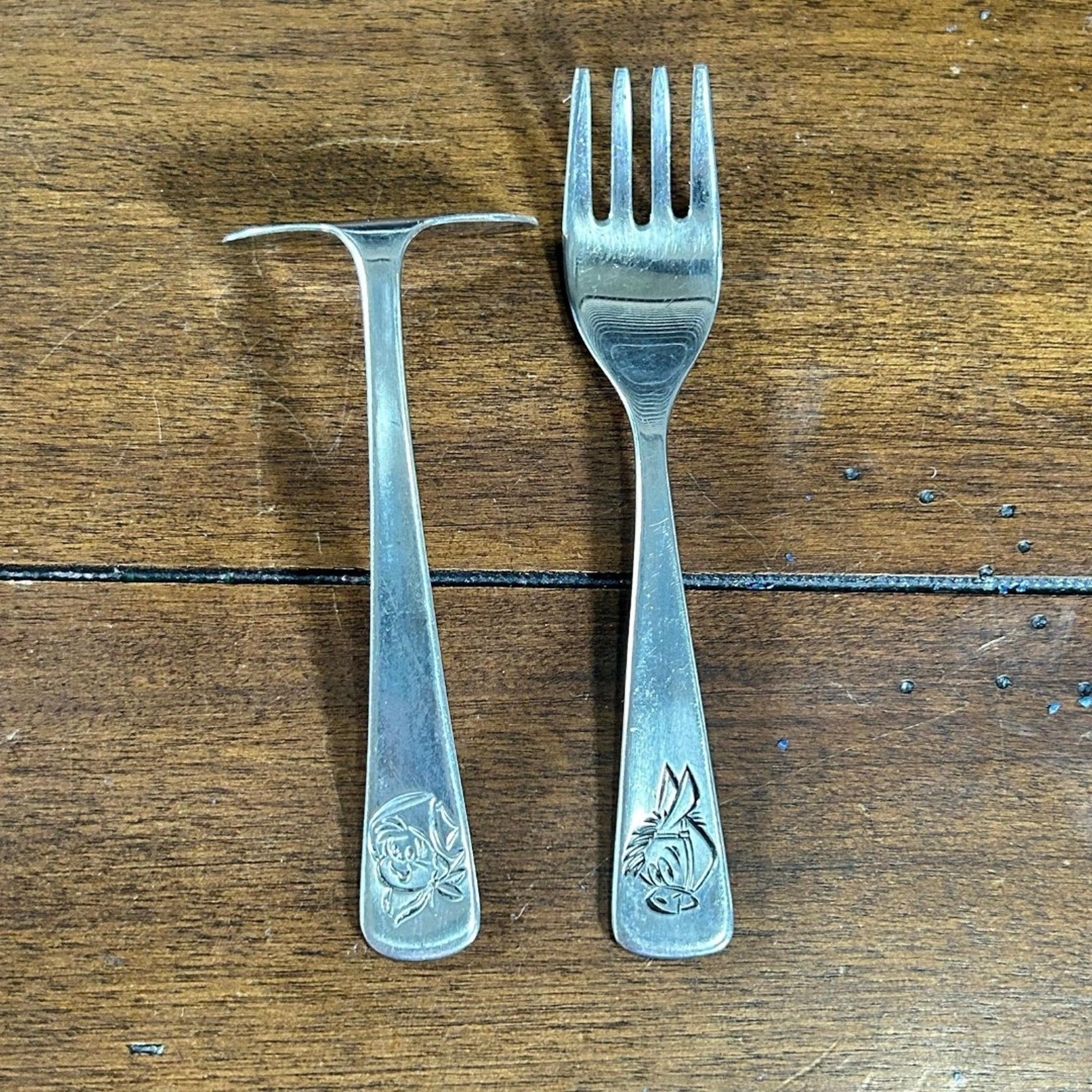 Auerhahn Edelstahl Vintage German Children’s Flatware