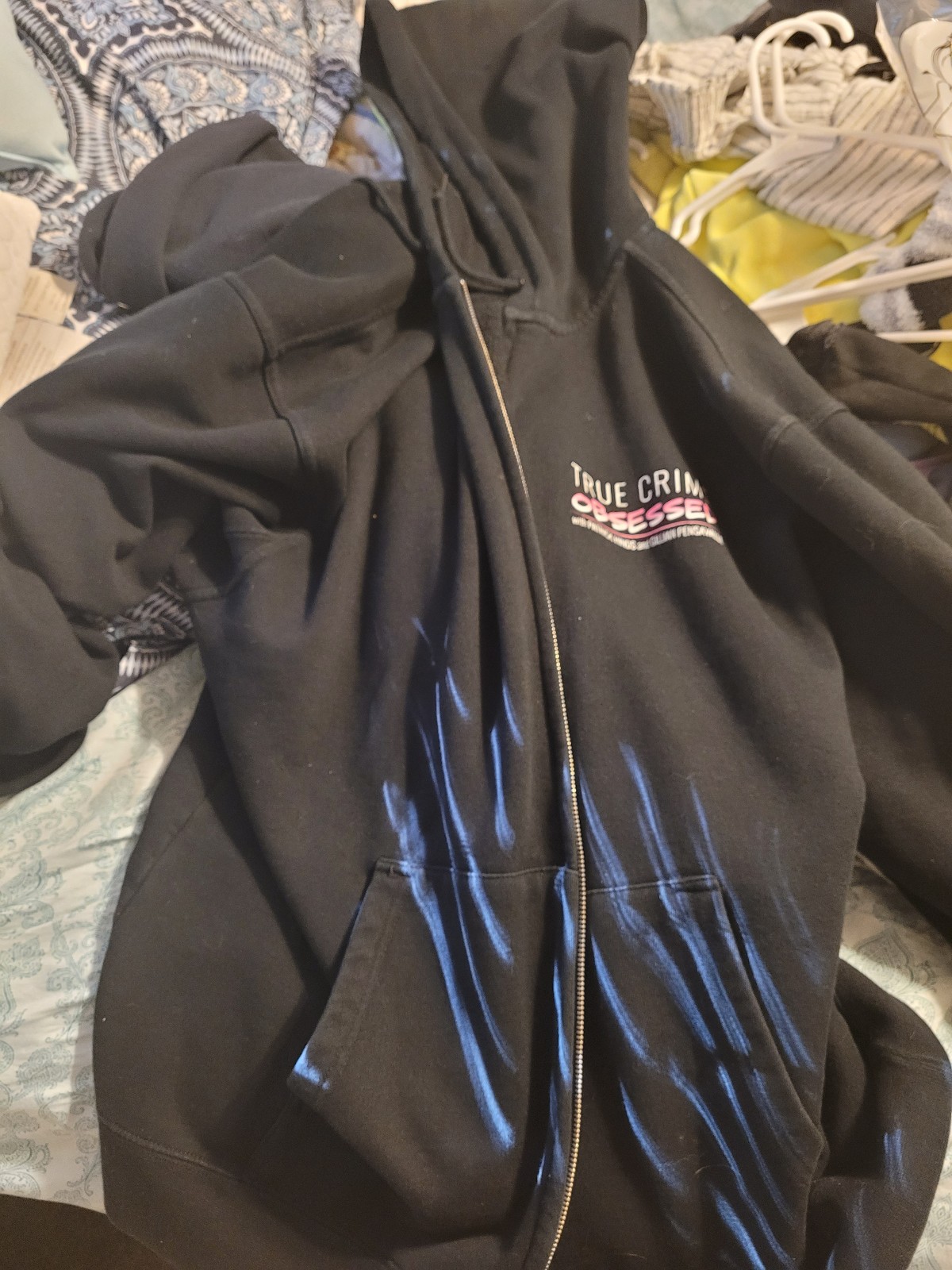True crime obsessed podcast merch