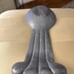 Vintage pewter spoon rest