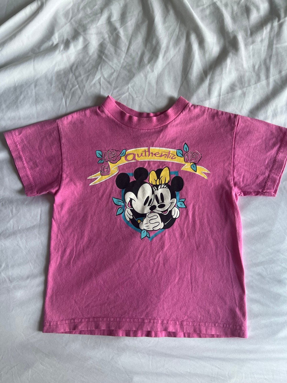 Vintage 90s Mickey & Minnie Tee