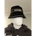 chanel bucket hat vintage Tweed Black