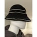 chanel bucket hat vintage Tweed Black