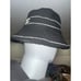 chanel bucket hat vintage Tweed Black