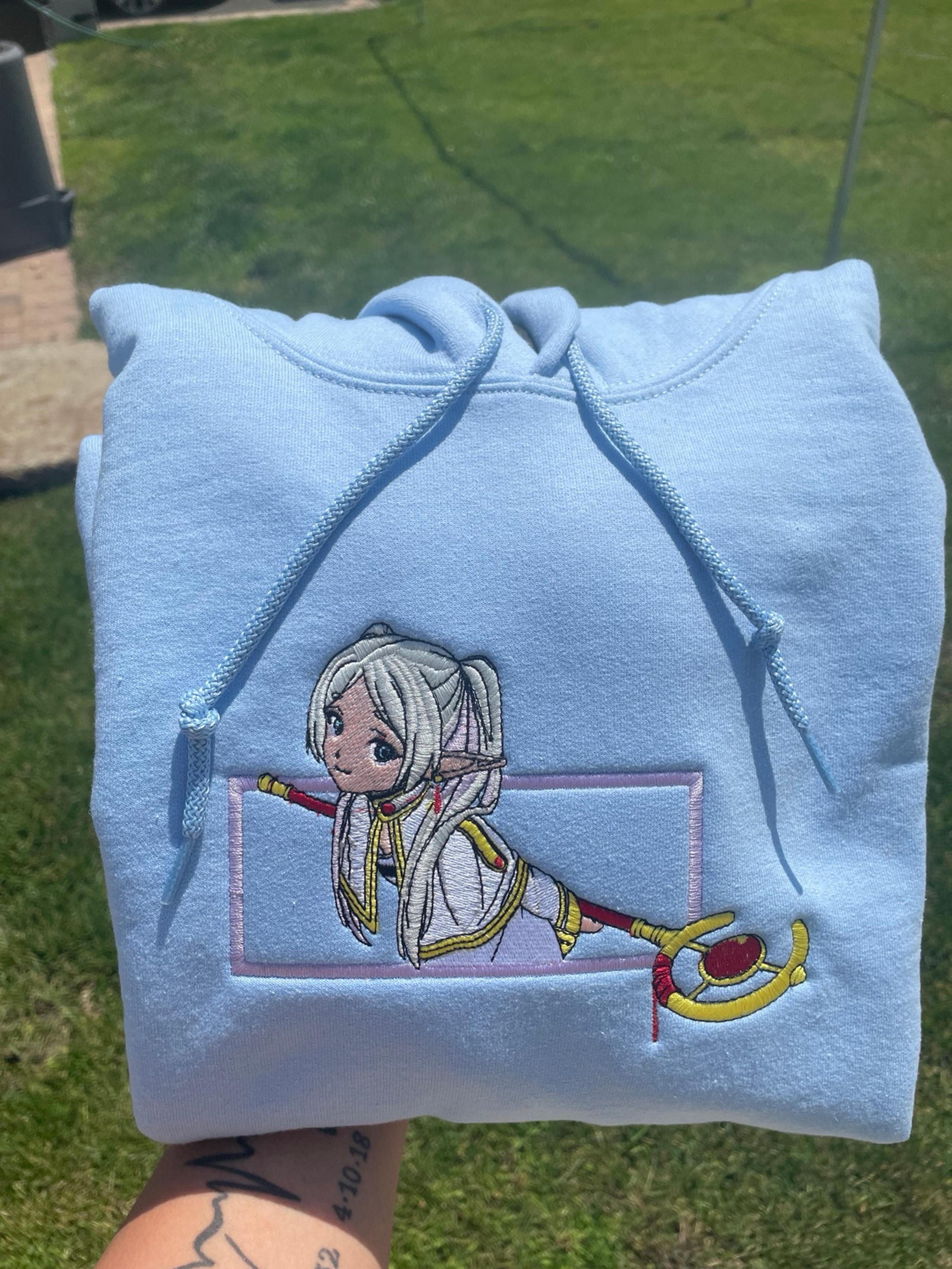 Frieren embroidered custom anime manga