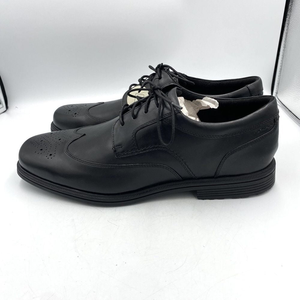 Rockport Mens Hydro-Shield Oxford Leather Wing Tip Size 13