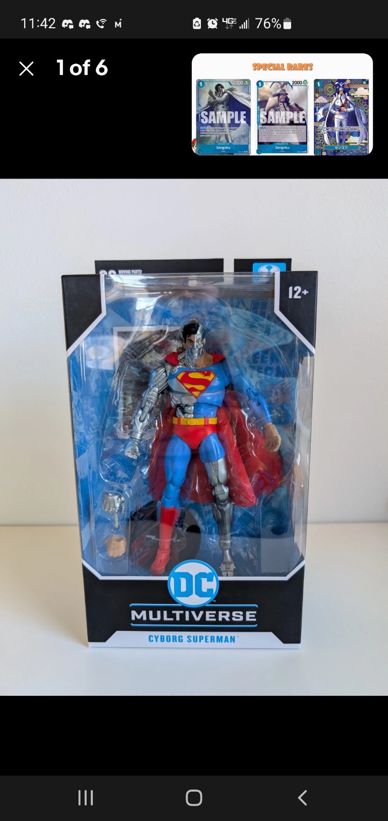 McFarlane Toys DC Multiverse Cyborg Superman Revenge of the Green Lanterns