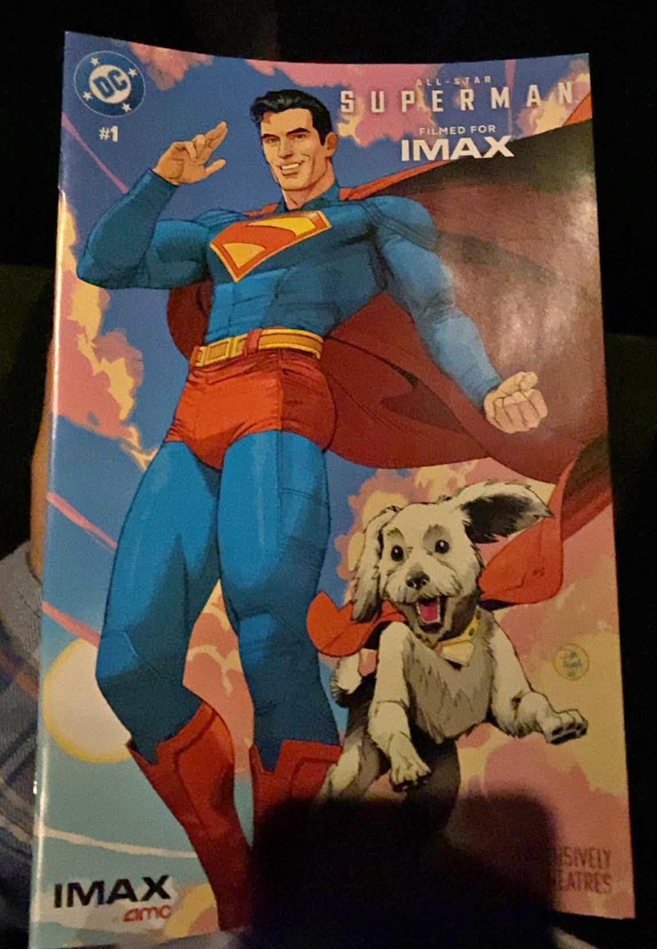 DC Superman AMC premiere comic book