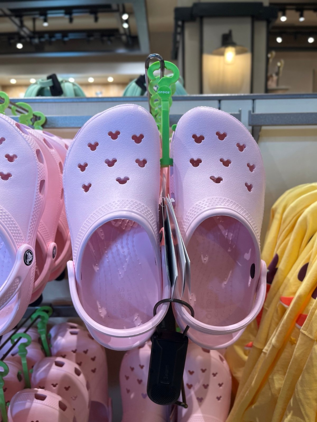 Disney Parks pink Crocs New size 10W 8M