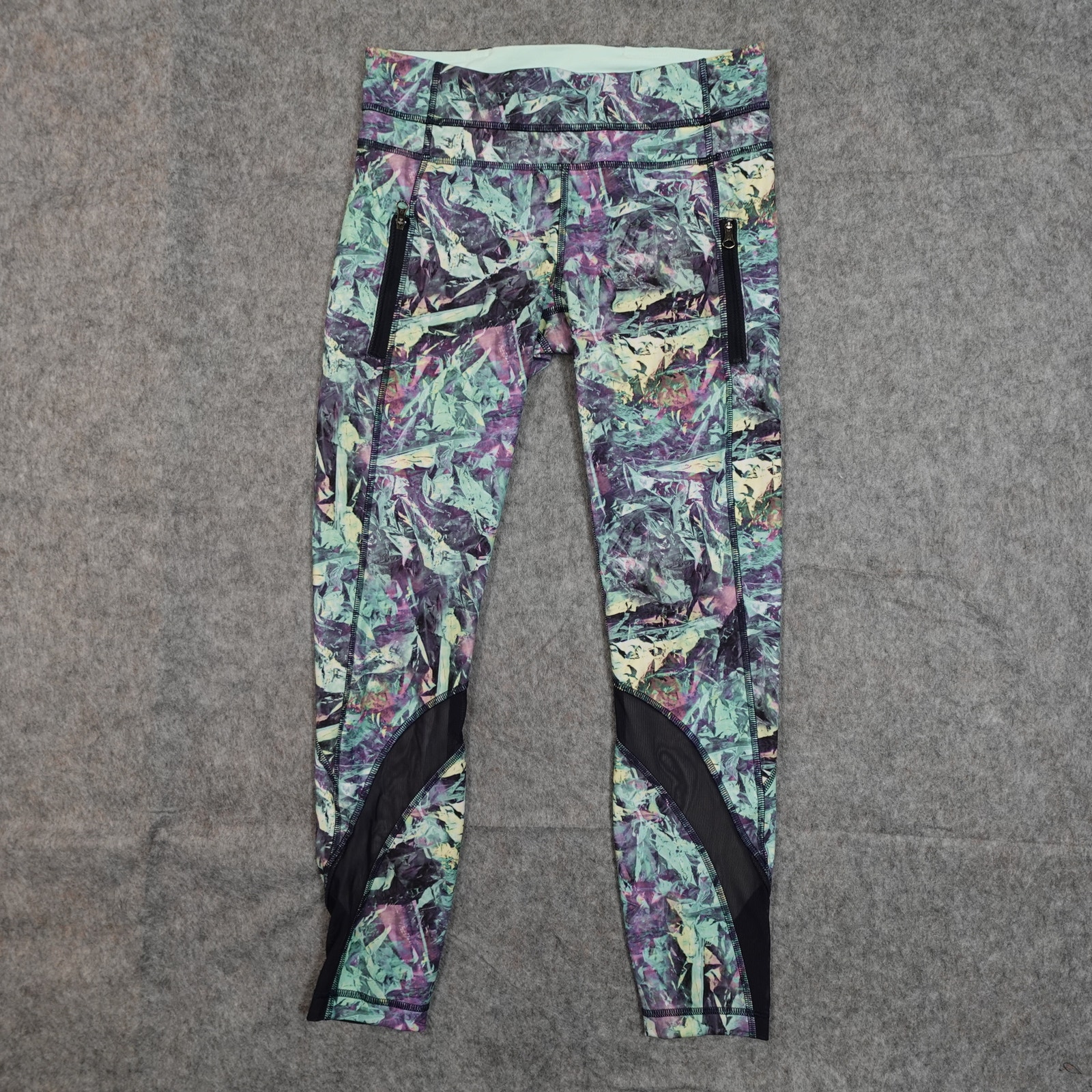 Lululemon Leggings Womens 6 Inspire 25 Zip Pockets Yoga Run Gym Workout