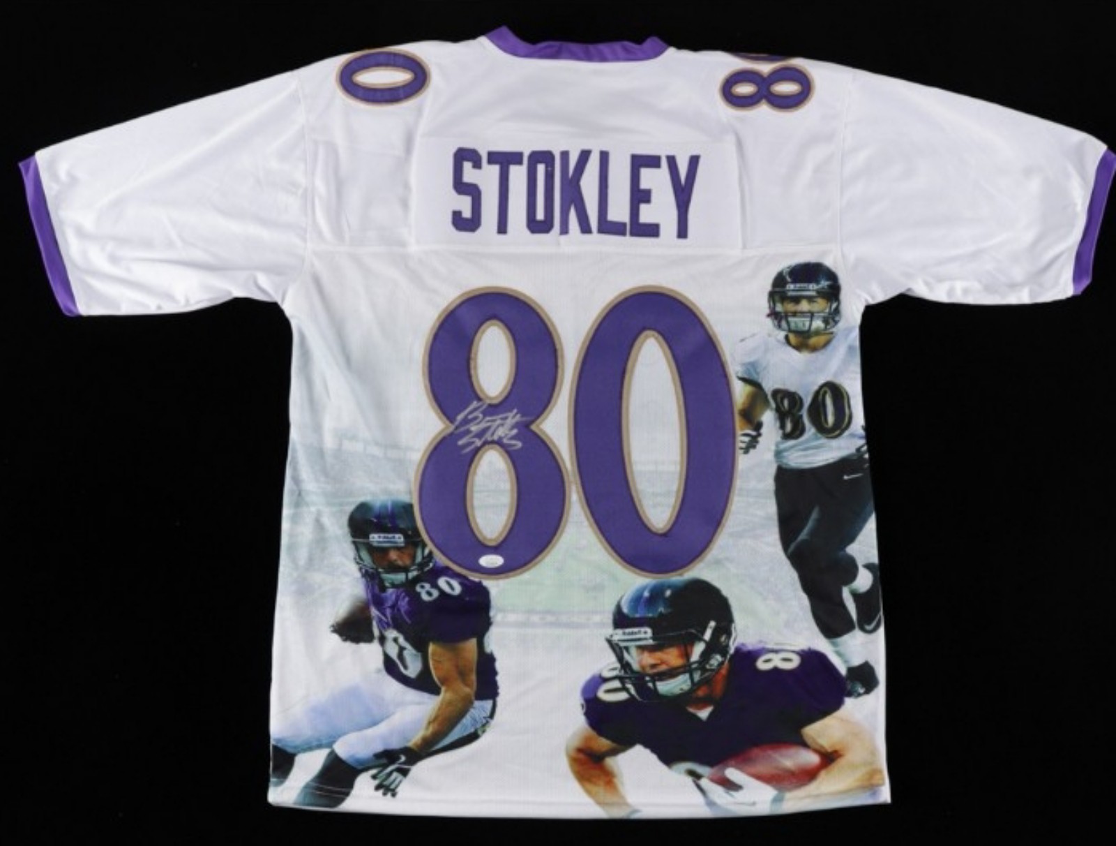 Brandon Stokley Signed Jersey