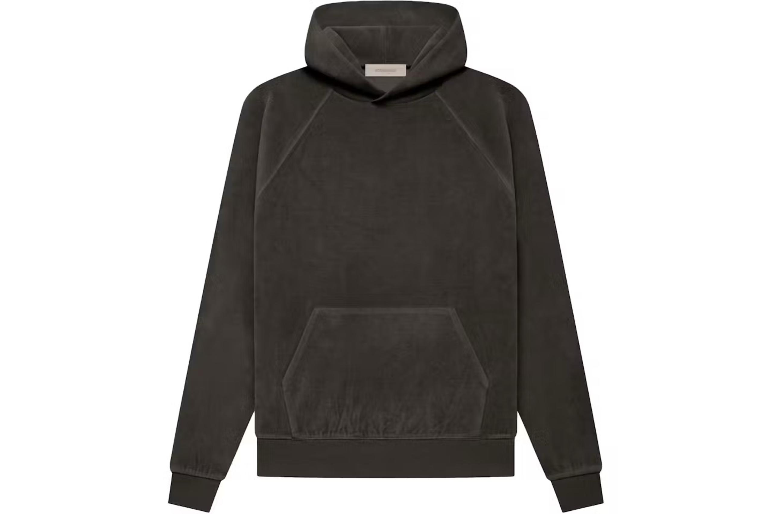 Fear of God Essentials Women's Velour Hoodie Sz L