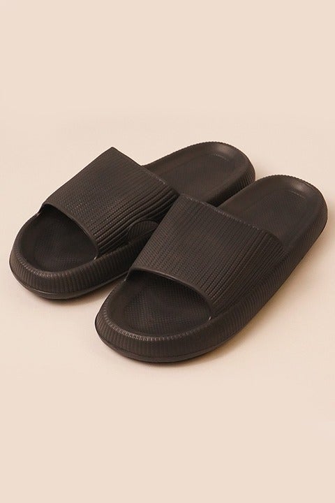 Cloud Cushion Comfy Pillow Slippers Size : 8