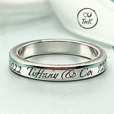 Rare & Retired - Tiffany & Co Notes Fifth Ave Ring - Size 4