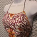 Y2K Etcetera Silk Chain Strap Halter Top Size 2 (xs)