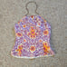 Y2K Etcetera Silk Chain Strap Halter Top Size 2 (xs)