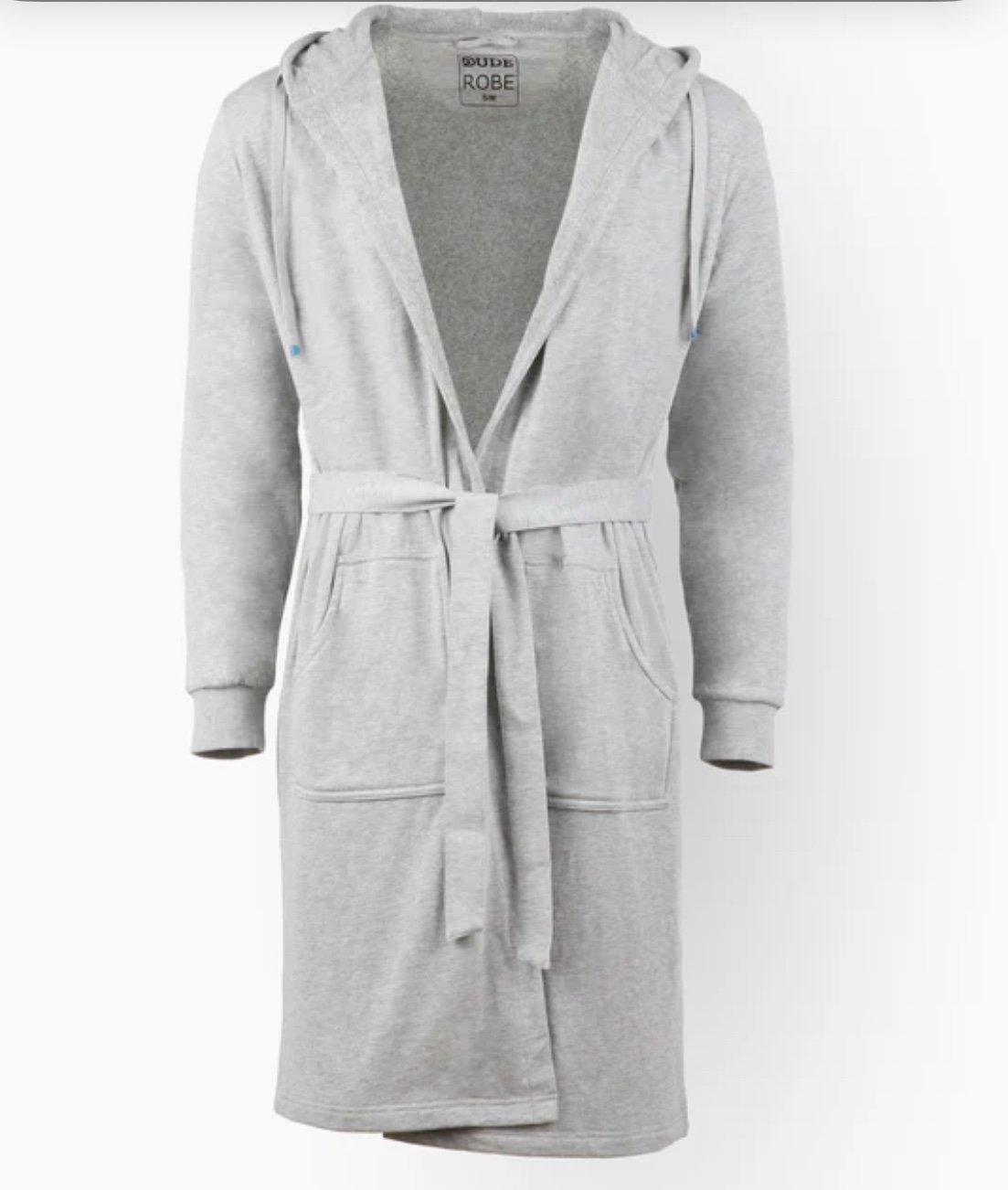 DUDE ROBE IN GRAY MENS TEEN UNISEX SMALL/MEDIUM b2