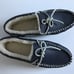 LL Bean Blue Suede Wicked Good Camp Moccasins