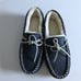 LL Bean Blue Suede Wicked Good Camp Moccasins