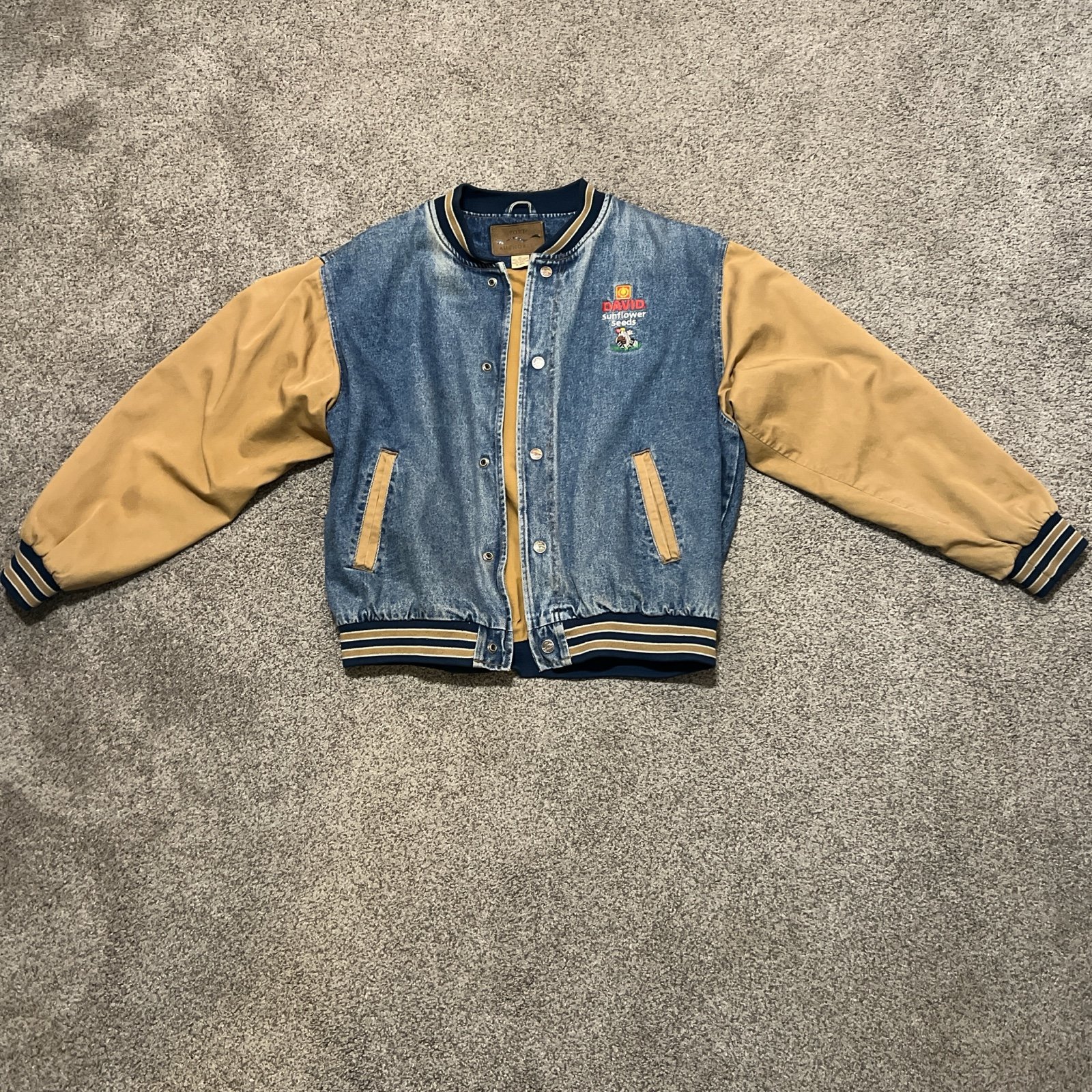 David sunflower seeds jacket