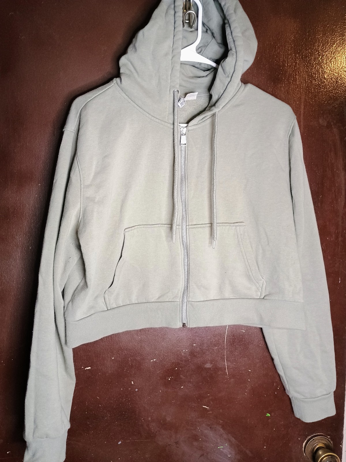 Cropped hoodie