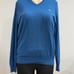 Lacoste Men’s Blue V-Neck Sweater Size Large