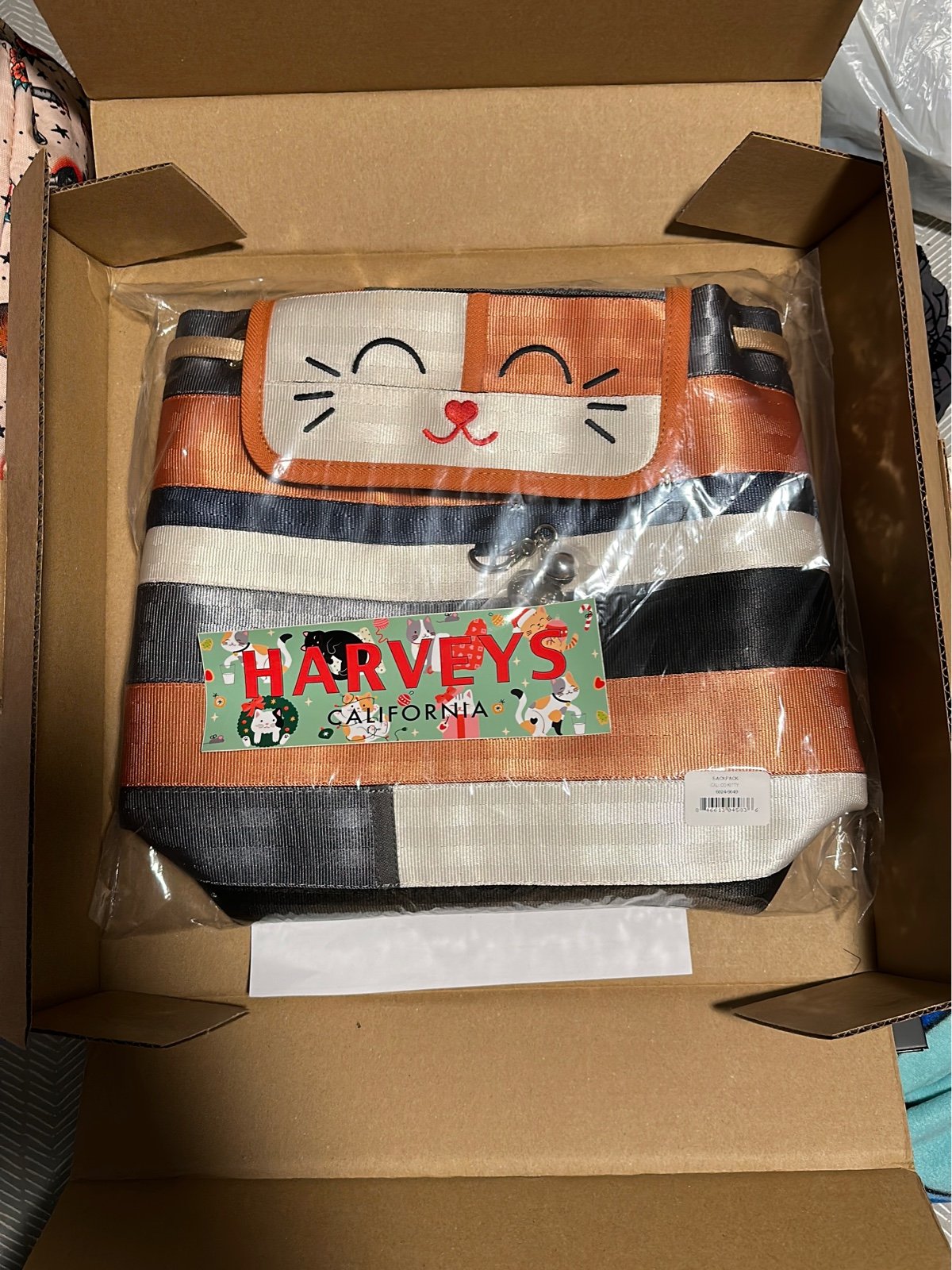 Harvey’s Calico Cat Backpack