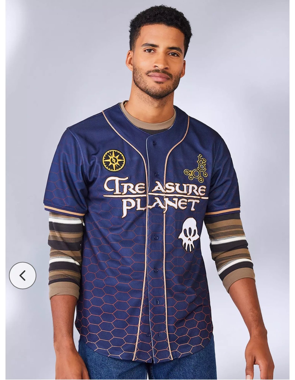 Disney Treasure Planet Jim Hawkins Baseball Jersey — FIRM PRICE