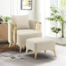 Accent Chair with Ottoman