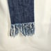 pistola Cropped Fringe Hem Blue Jeans Women's Size 26