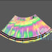 Moeflavor Reflective Pleated Skirt Size L