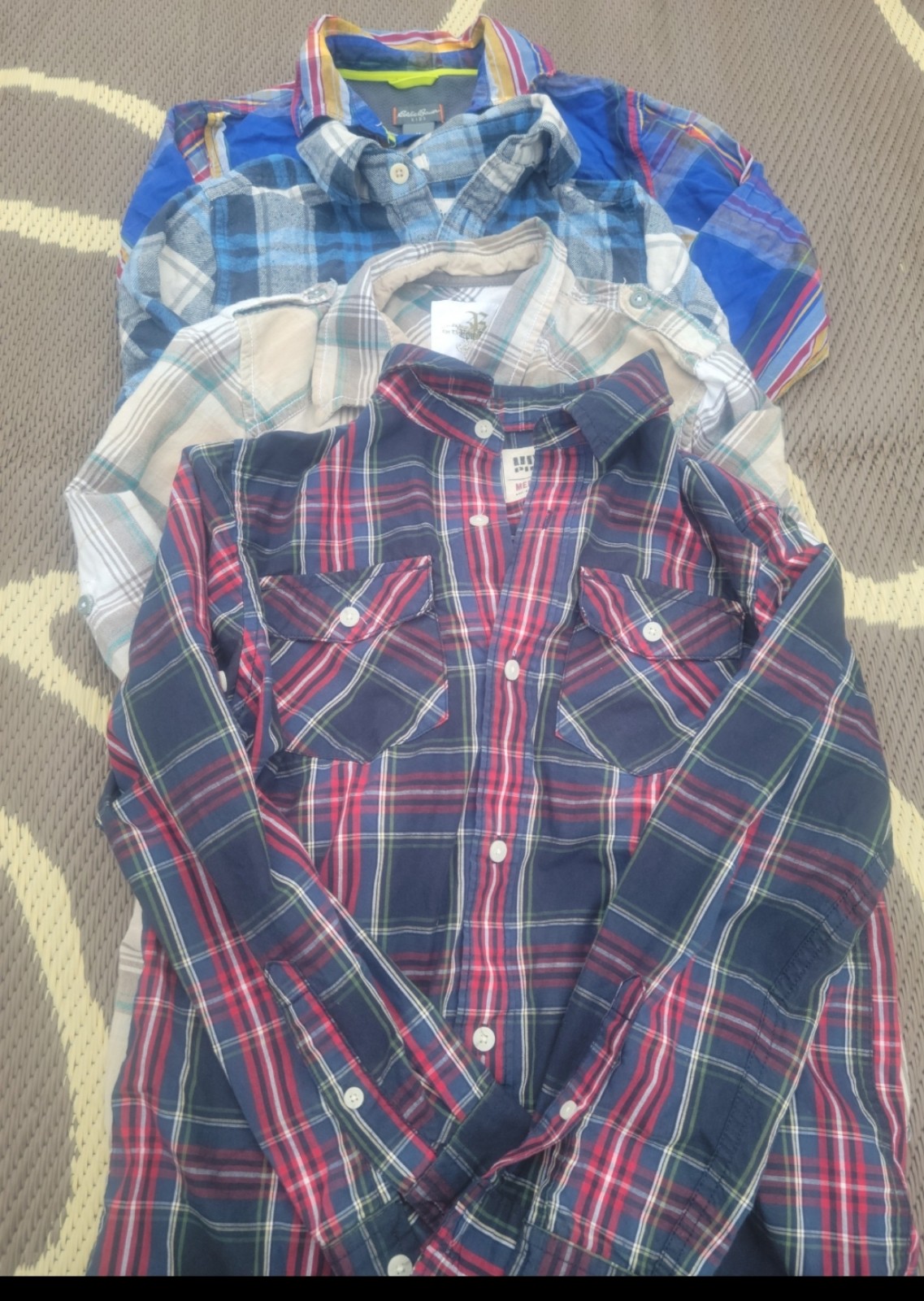 Boy's Abercrombie Plaid shirt