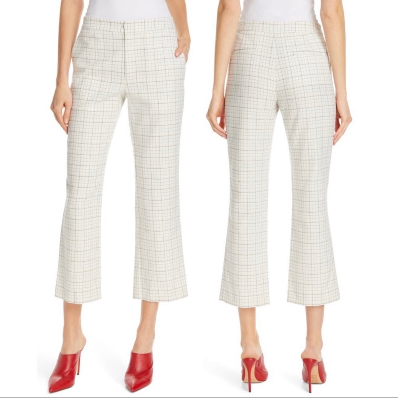 NWT Joie Dicra Crop Tweed Pants