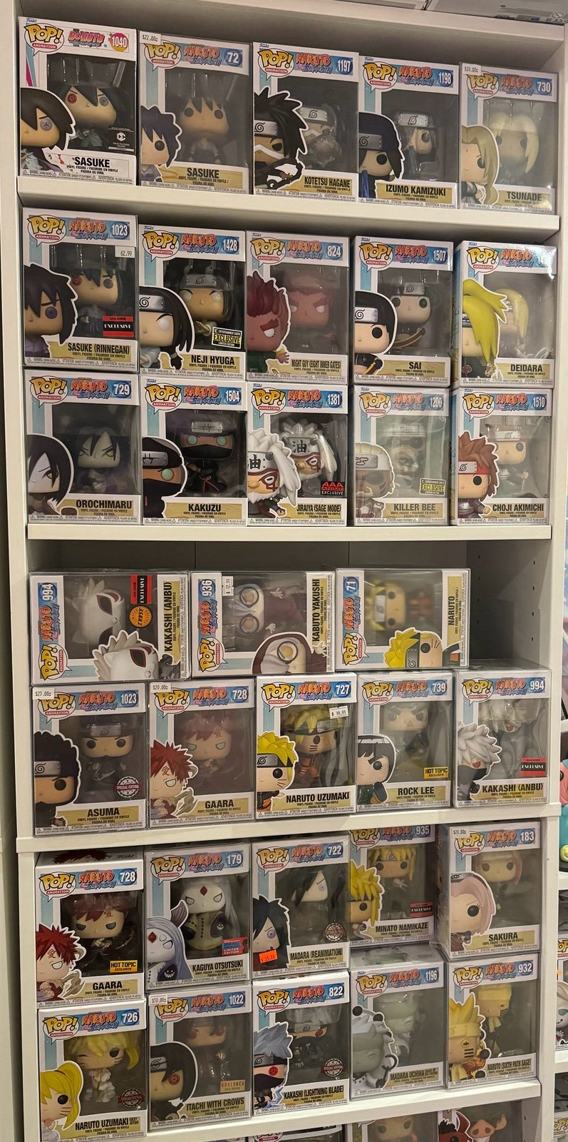 Naruto Funko Lot