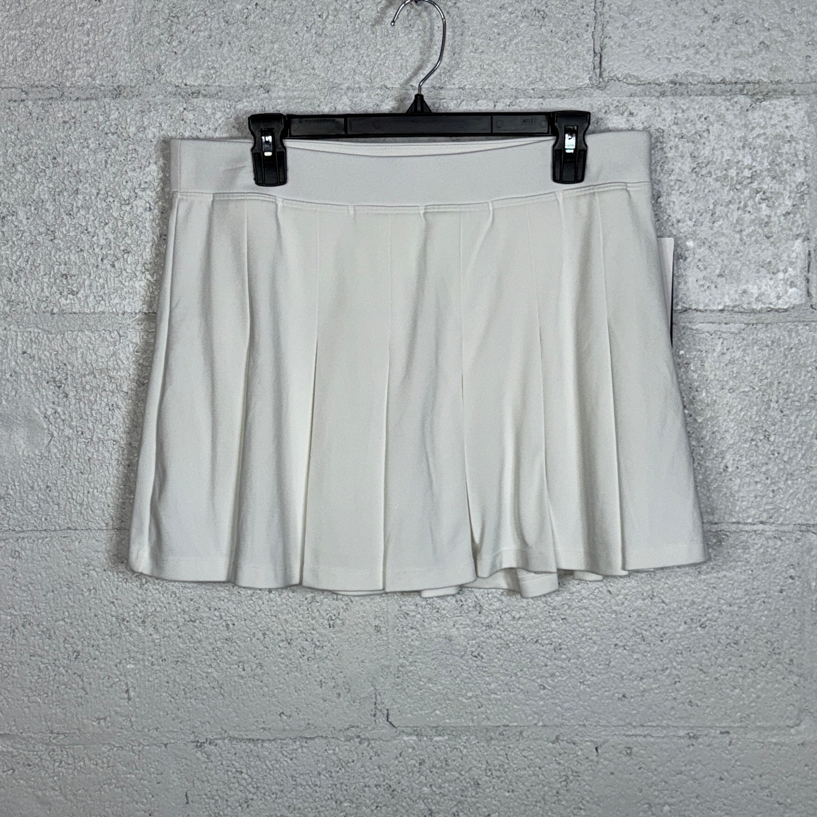 Sport Women's Tech Pique Pleated Pull-on Skort - White XL