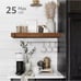 QEEIG Floating Shelves for Wall Bathroom Shelf Bedroom Kitchen Farmhouse Small