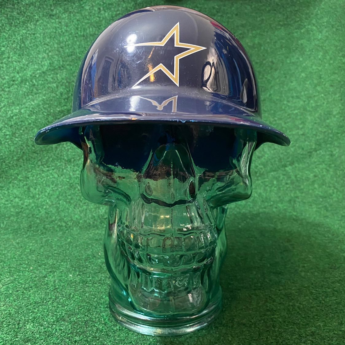 Vintage Houston Astros L-Rich Full Size Plastic Souvenir SGA Baseball Helmet
