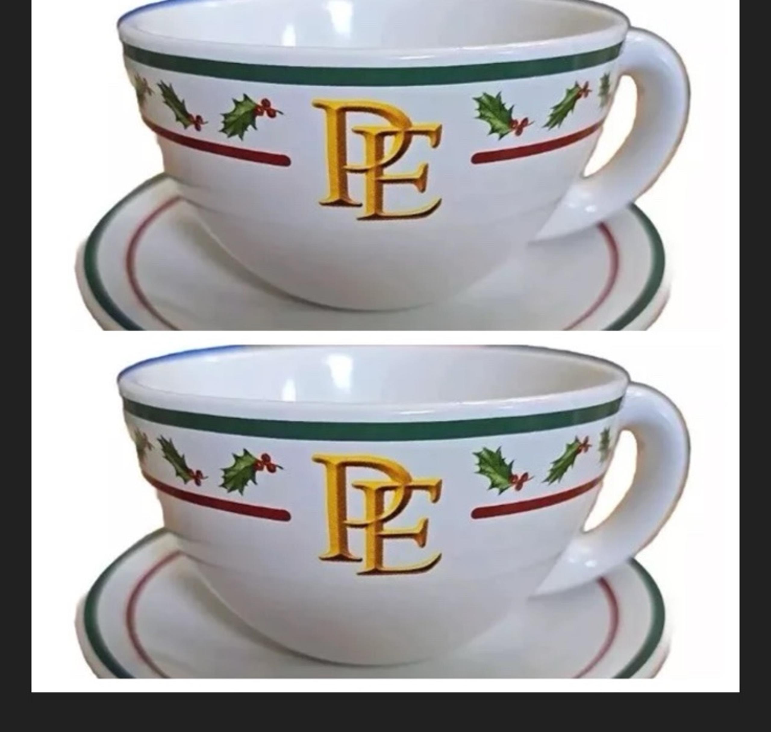The polar Express (Movie Replica) Christmas Cup/Mug & Saucer Set SET of 2