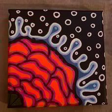 Hand painted acrylic paintings